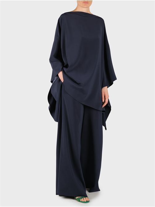 Blusa a cappa in cady con maniche ampie GIANLUCA CAPANNOLO | 25ET591200718